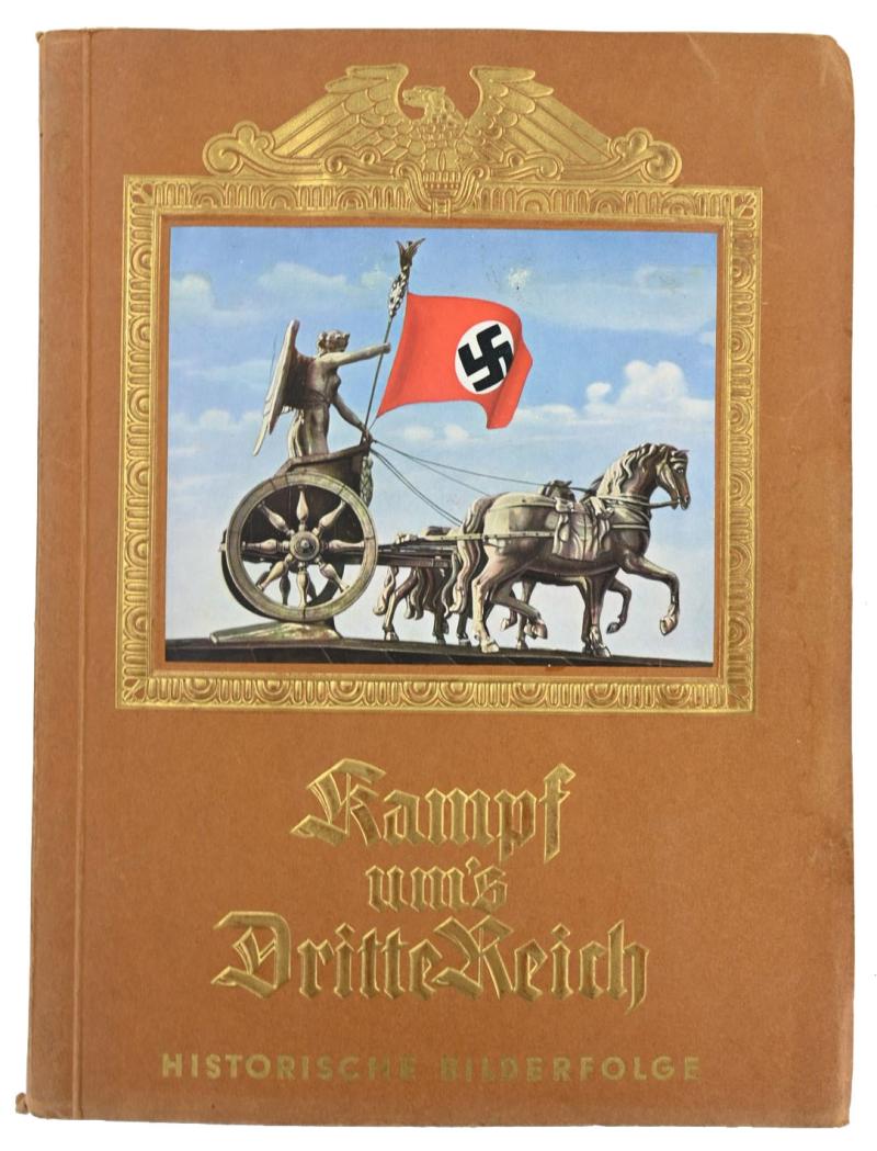 German Third Reich Cigaretalbum 'Kampf ins Dritten Reich'