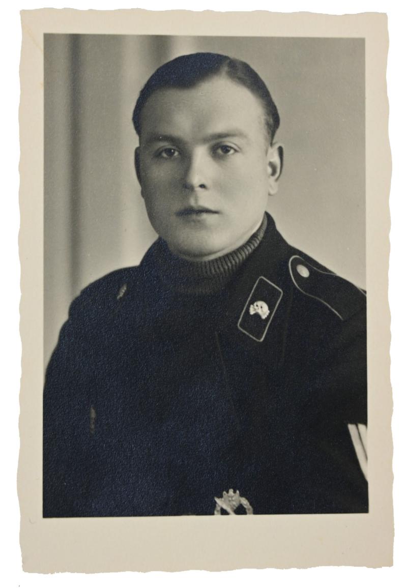 German WH Portait Picture Panzermann 'Brandenburg'