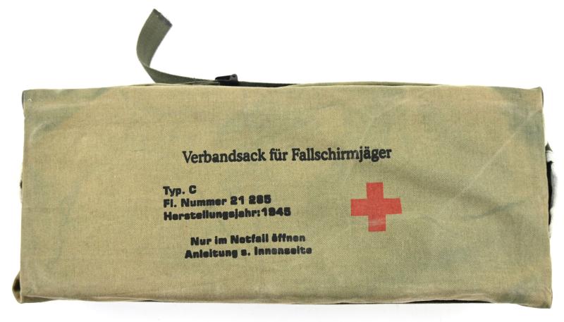 German LW FSJ First Aid Bandage Package