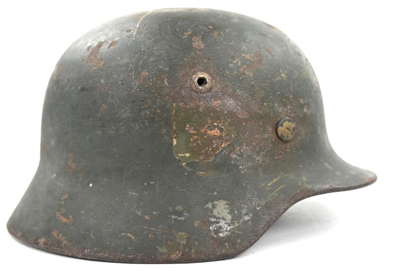 German WH M35 DD Helmet Shell