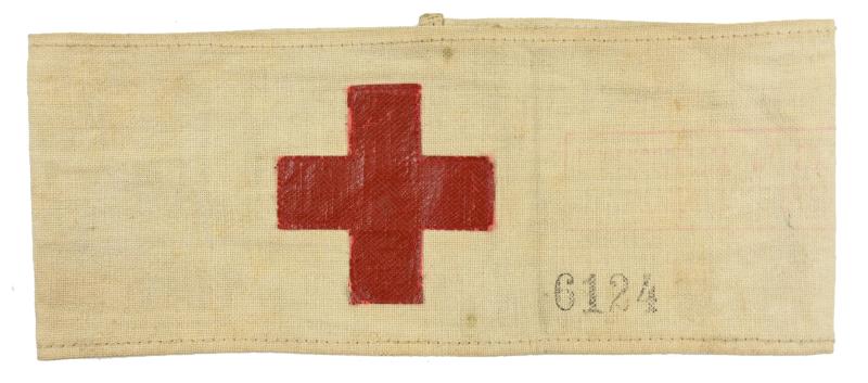 Dutch or French WW2 Red Cross Armband