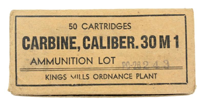 US WW2 M1 Carbine Ammo Box