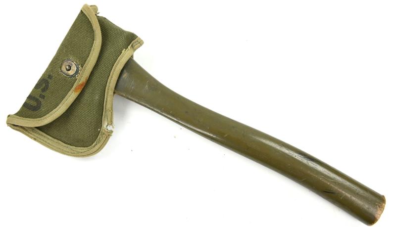 US WW2 M-1910 Intrenching Axe & Carrier