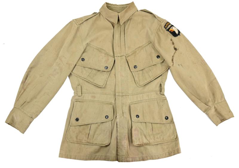 US WW2 M42 Paratrooper 101st Airborne Division Jump Jacket