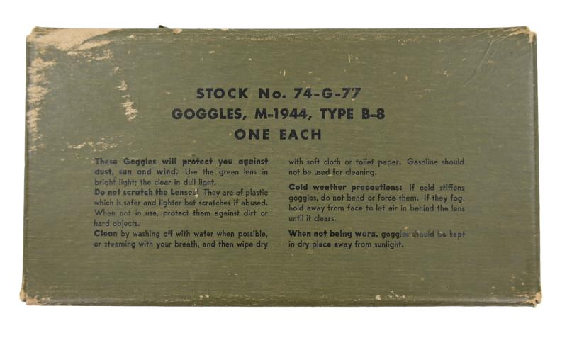 USAAF WW2 Polaroid B-8 Flying Goggles