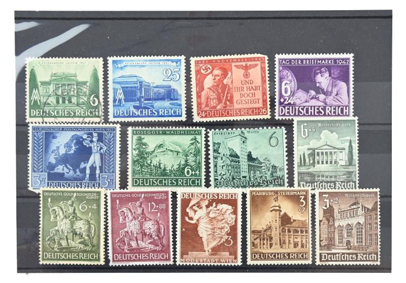 German Third Reich Era Stamps