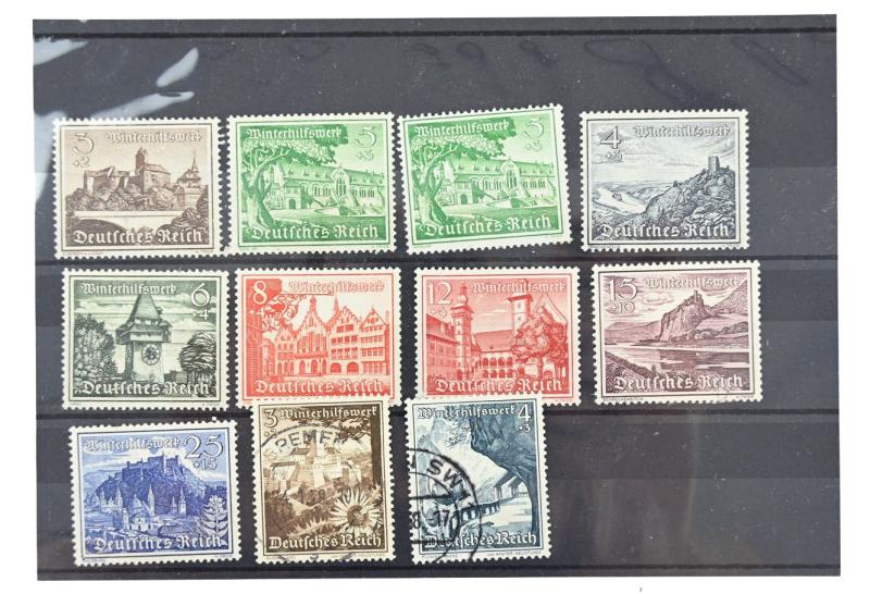 German Third Reich Era Stamps