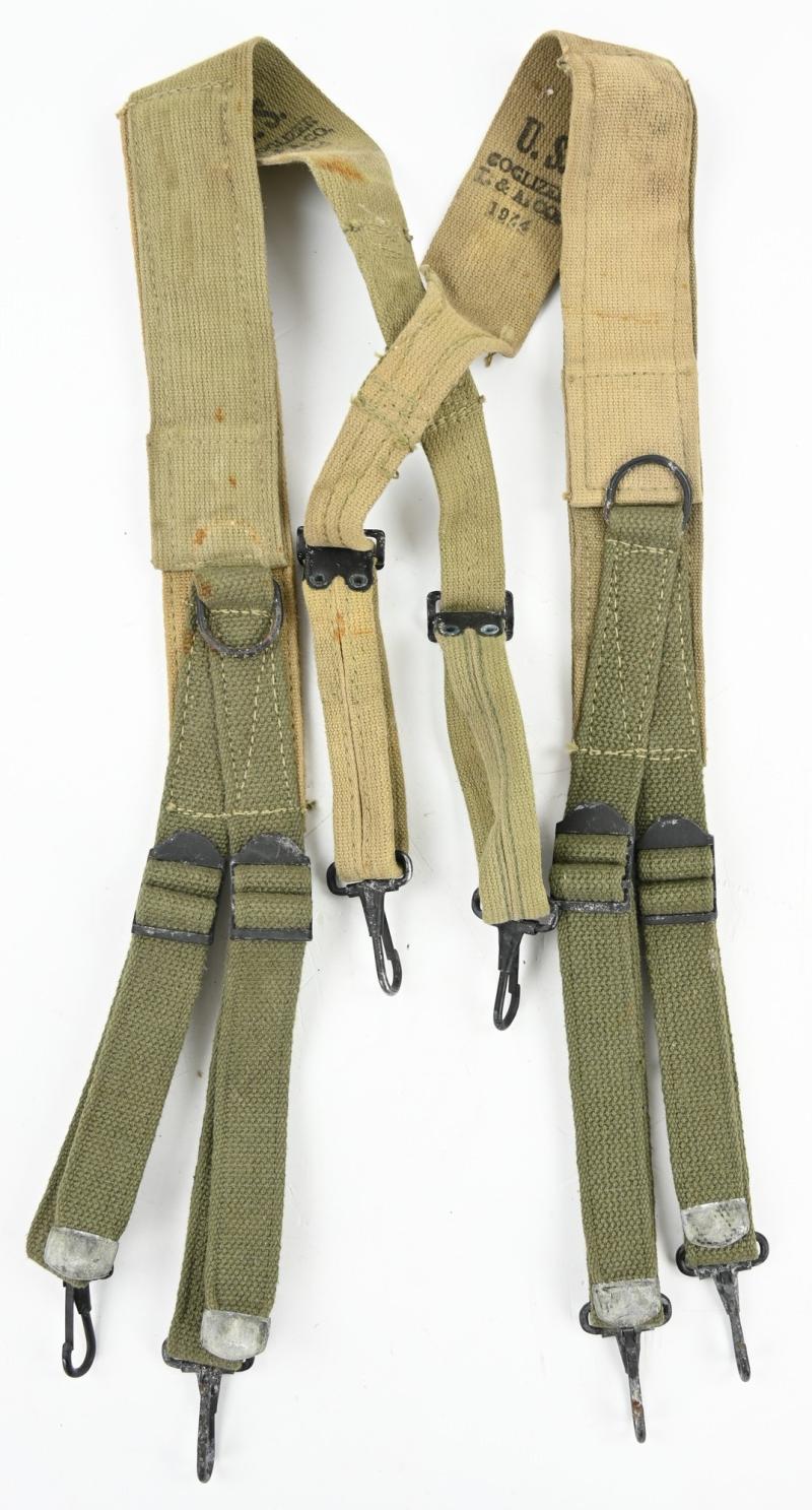 WorldWarCollectibles | US WW2 M-1936 Suspenders