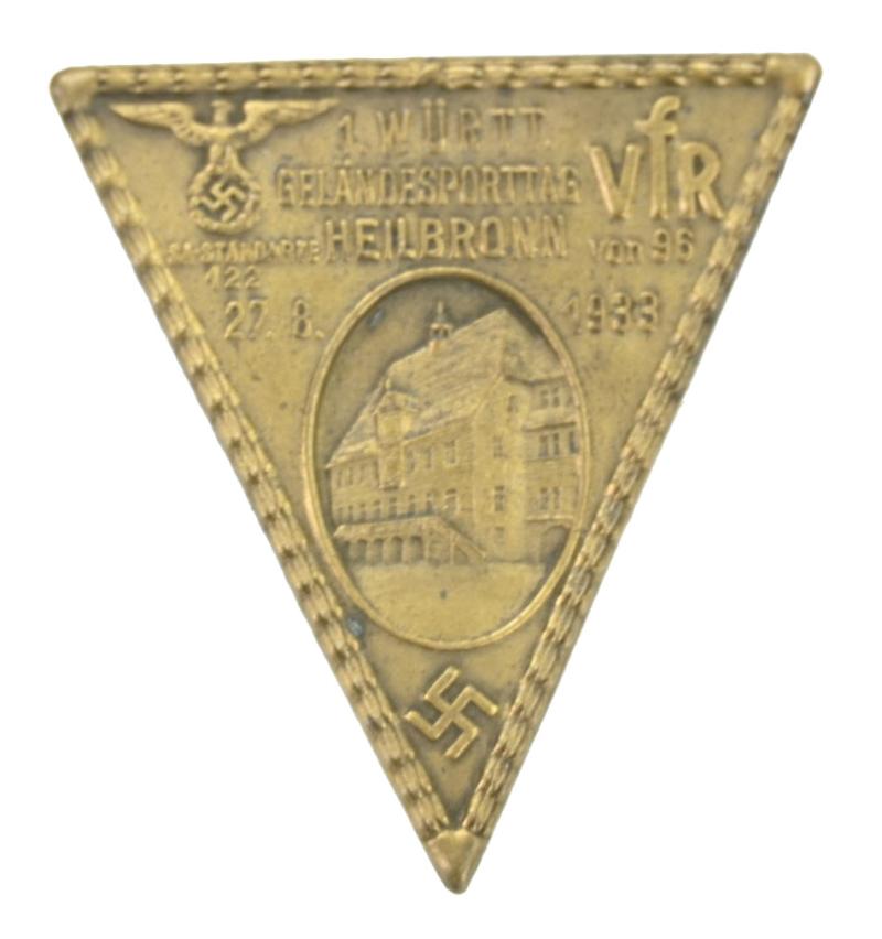 German SA Sportsbadge Heilbronn 1933