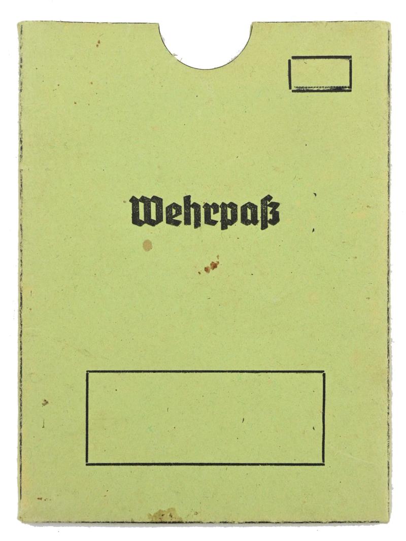 German Wehrpass Cover