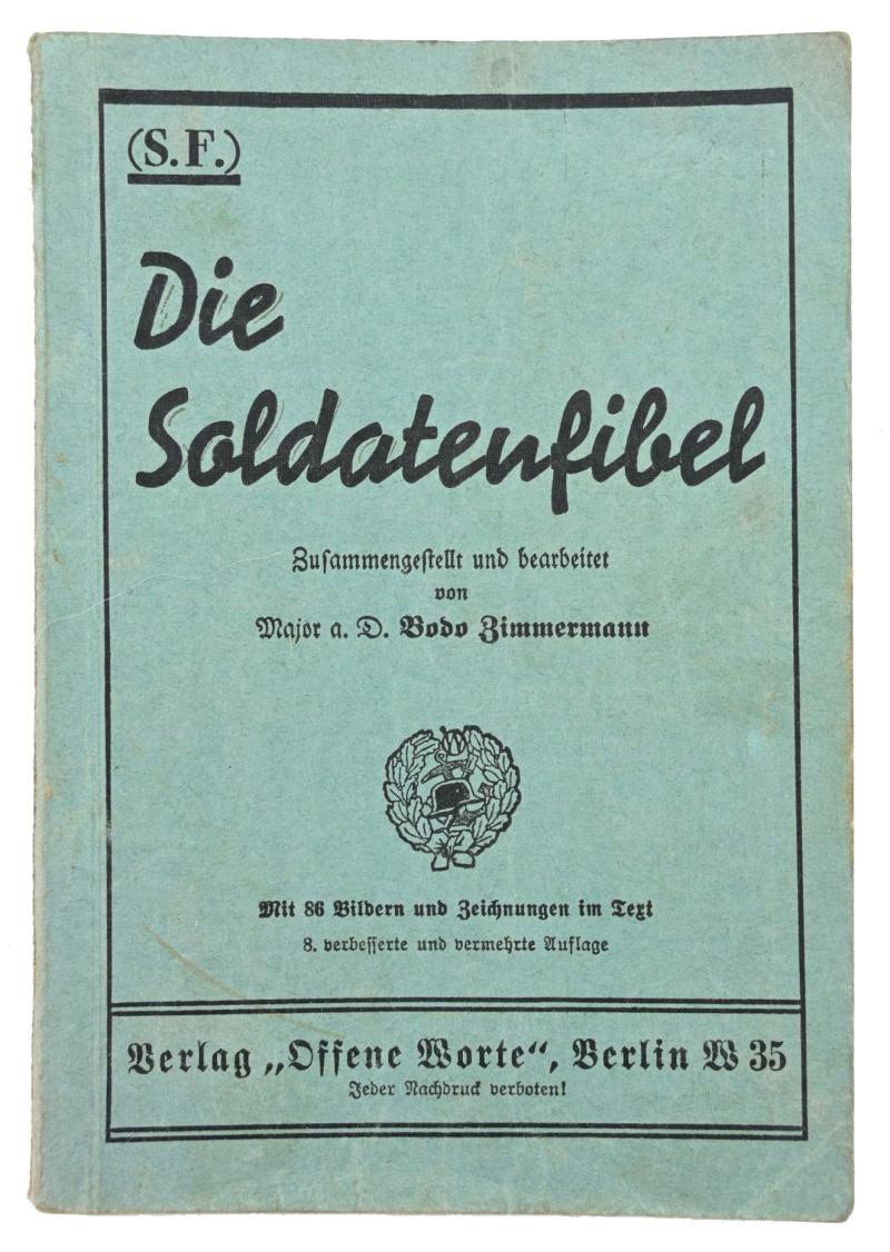 German WH Soldiers Manual 'Soldatenfibel'