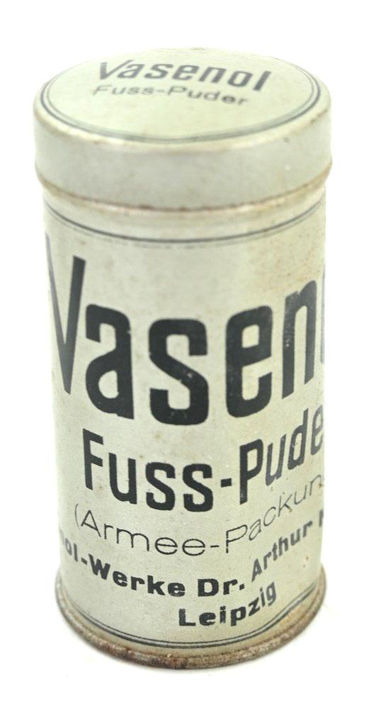 German Third Reich Era Vasenol Foot Powder