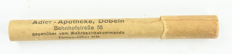 German Third Reich Era Medical Tube