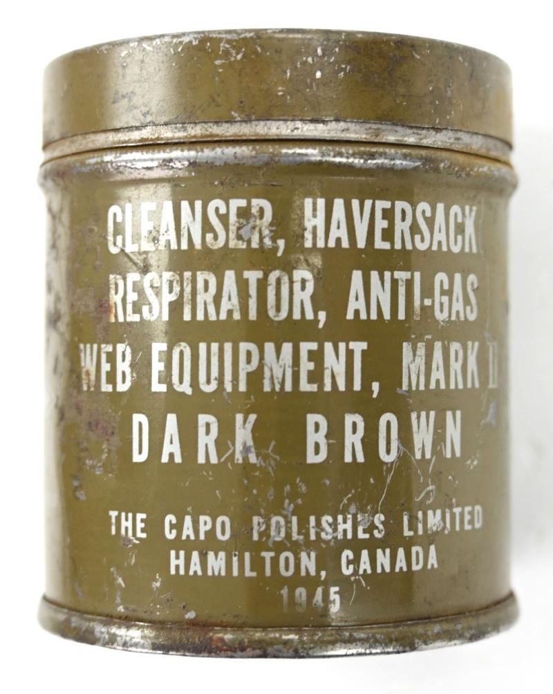 British WW2 Blanco Capo Cleanser