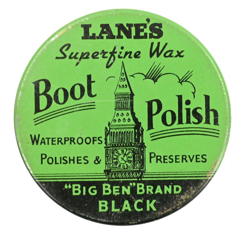 British WW2 Boot Polish Tin Can