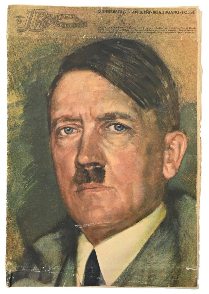 German Magazine Illustrierte Beobachter ' Adolf Hitler' Edition