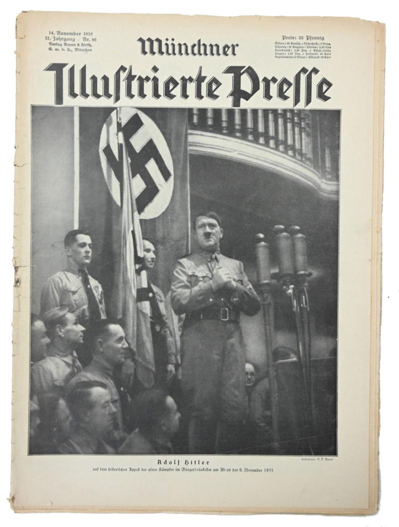 German Third Reich Magazine Muncher Illustrierte Presse 14 November 1935