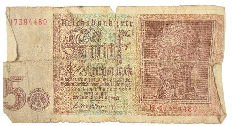 German Third Reich period Banknote