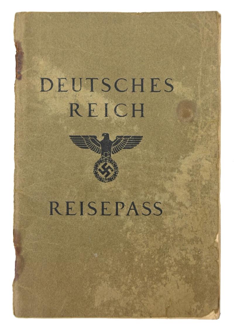 German Third Reich Travel Pass