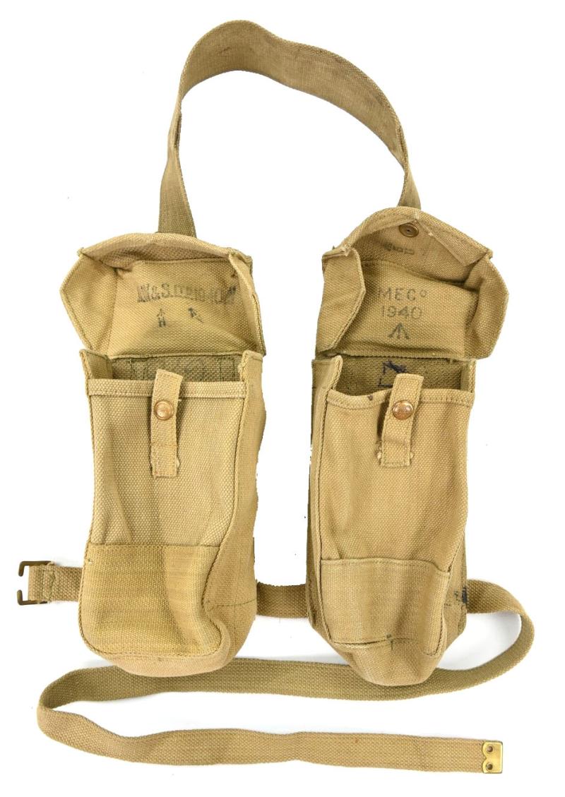 British WW2 Set of Basic Ammo Pouches