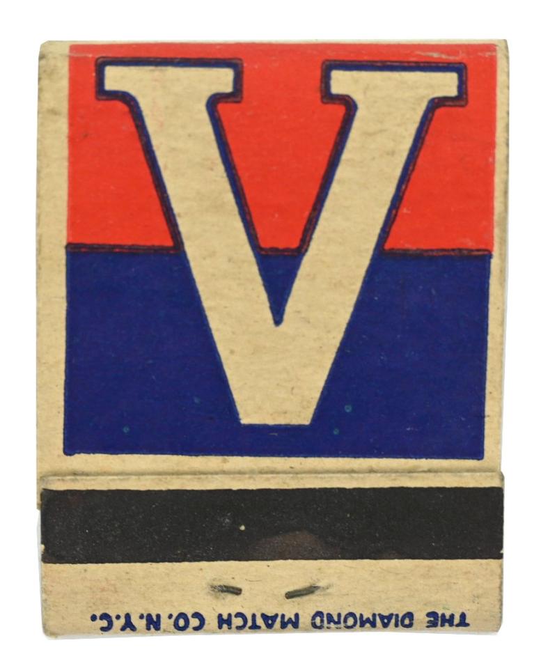 US WW2 Victory Matchbox