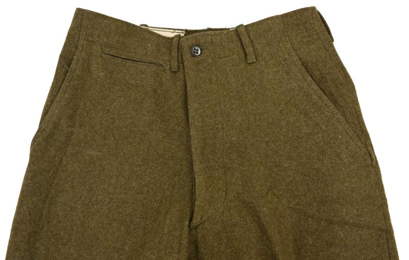 WorldWarCollectibles | US WW2 M-1937 Wool Trousers