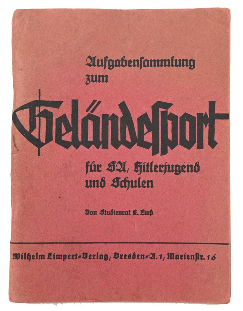 German Third Reich 'Off-Road Sports' Booklet