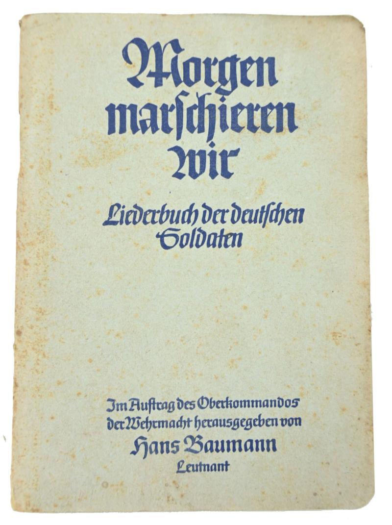 German WH Songbook 'Morgen Marschieren Wir'