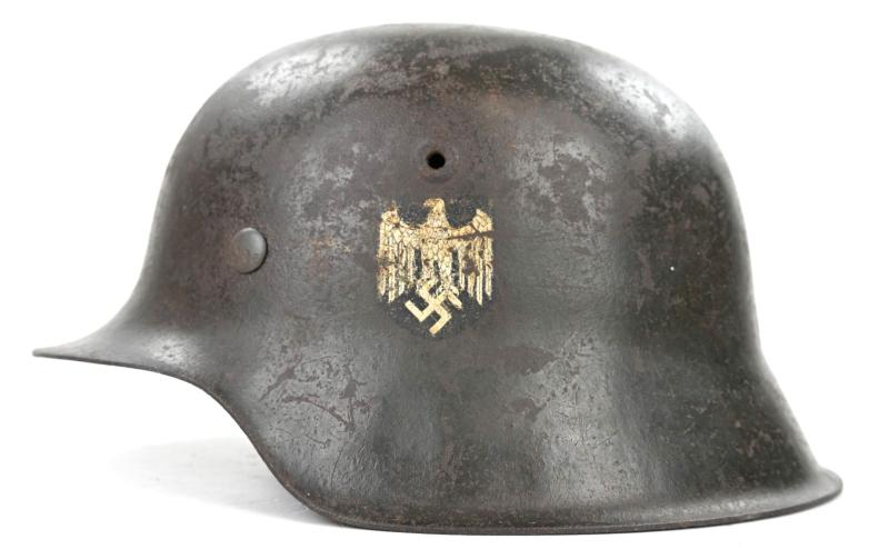 German WH M42 SD Combat Helmet