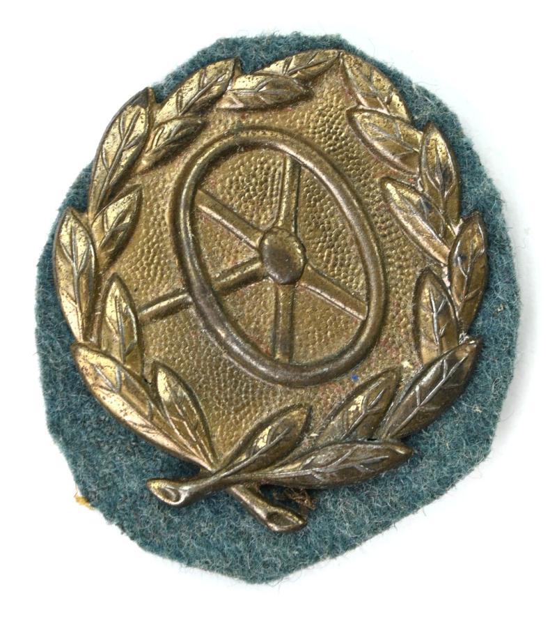 German WH Drivers Proficiency Badge in Bronze