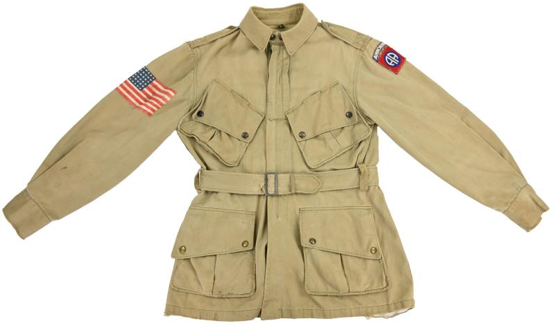 US WW2 M42 82nd Airborne Division Paratrooper Combat Jumpjacket