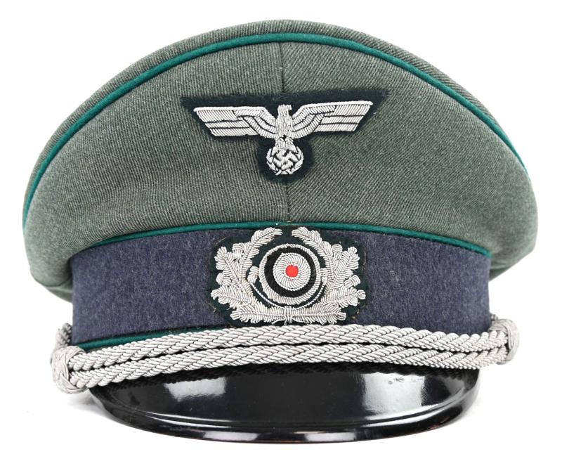 German WH Sonderführer Officer's Visor Cap