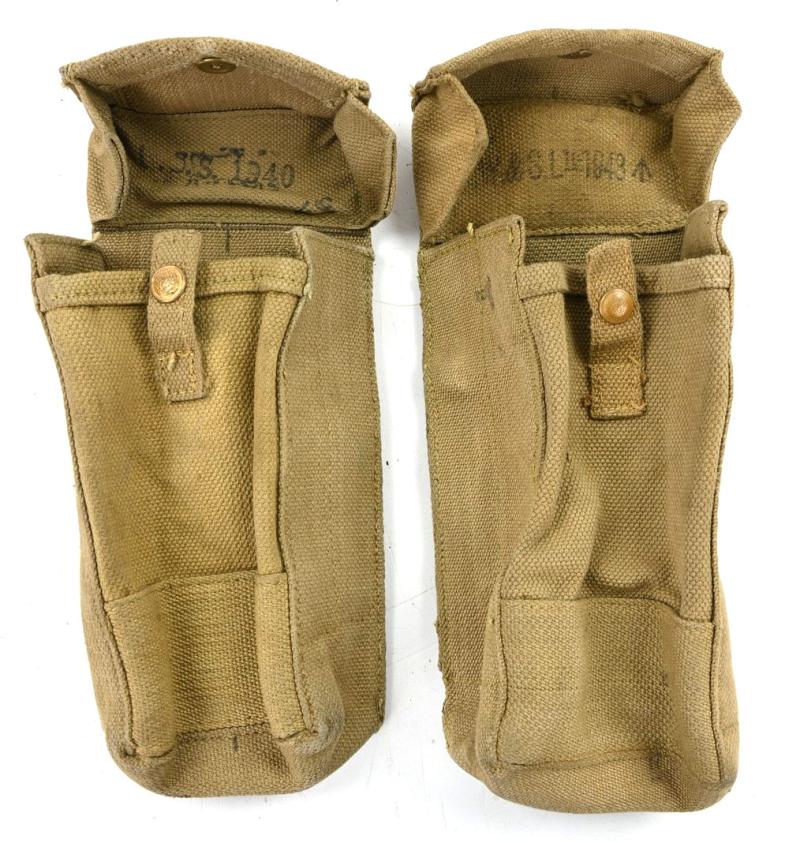 British WW2 Basic Pouch Set