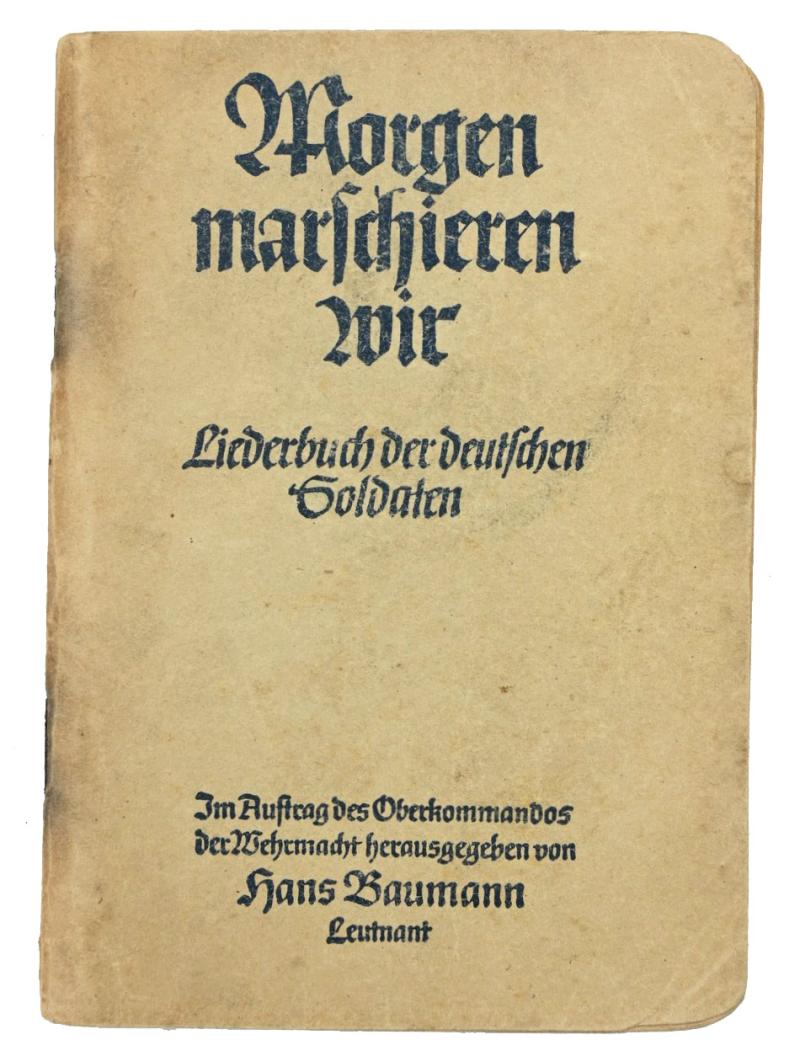 German WH Songbook 'Morgen Marschieren Wir'