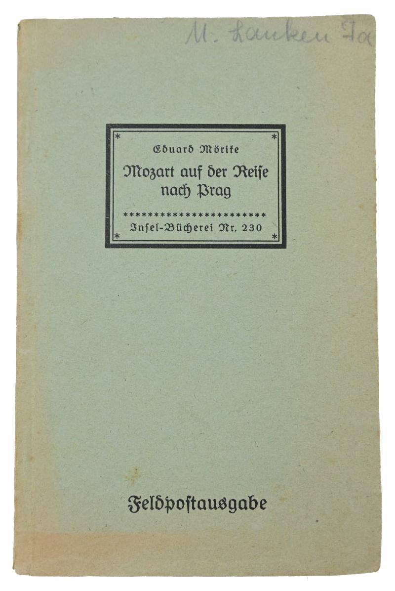 German WH Soldiers Booklet 'Mozart auf der Reise nach Prag'