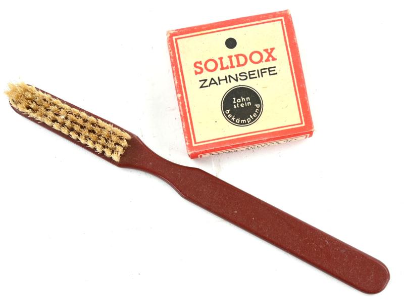 German Solidox Tooth Paste & Toothbrush