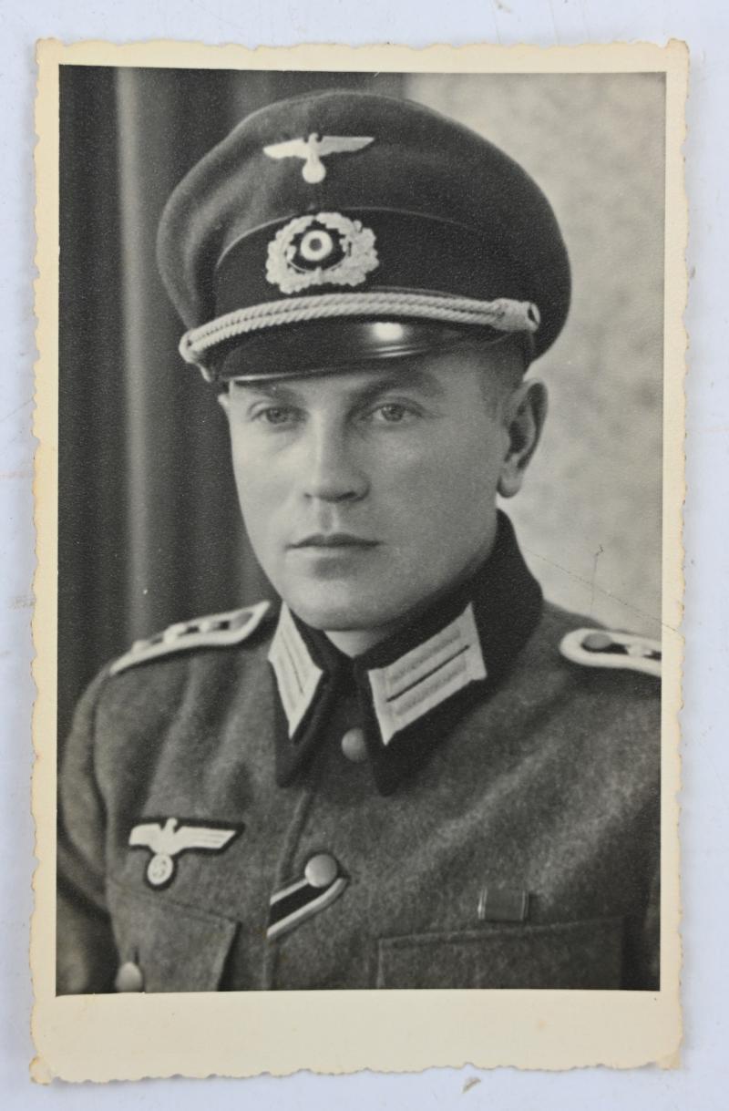 German WH Officer Portait Picture