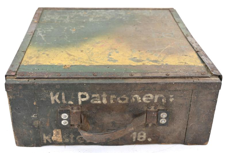 German WH Flak Ammunition Case with Camo