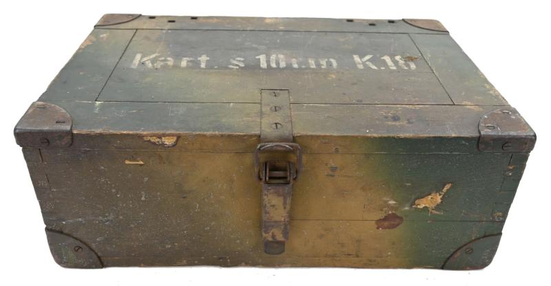 German WH Camouflaged Artillery Ammunition Box