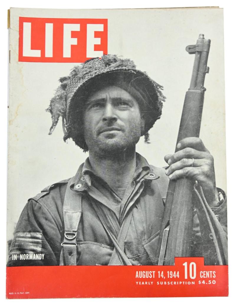 US WW2 Life Magazine August 1944 'Kelso C. Horne'