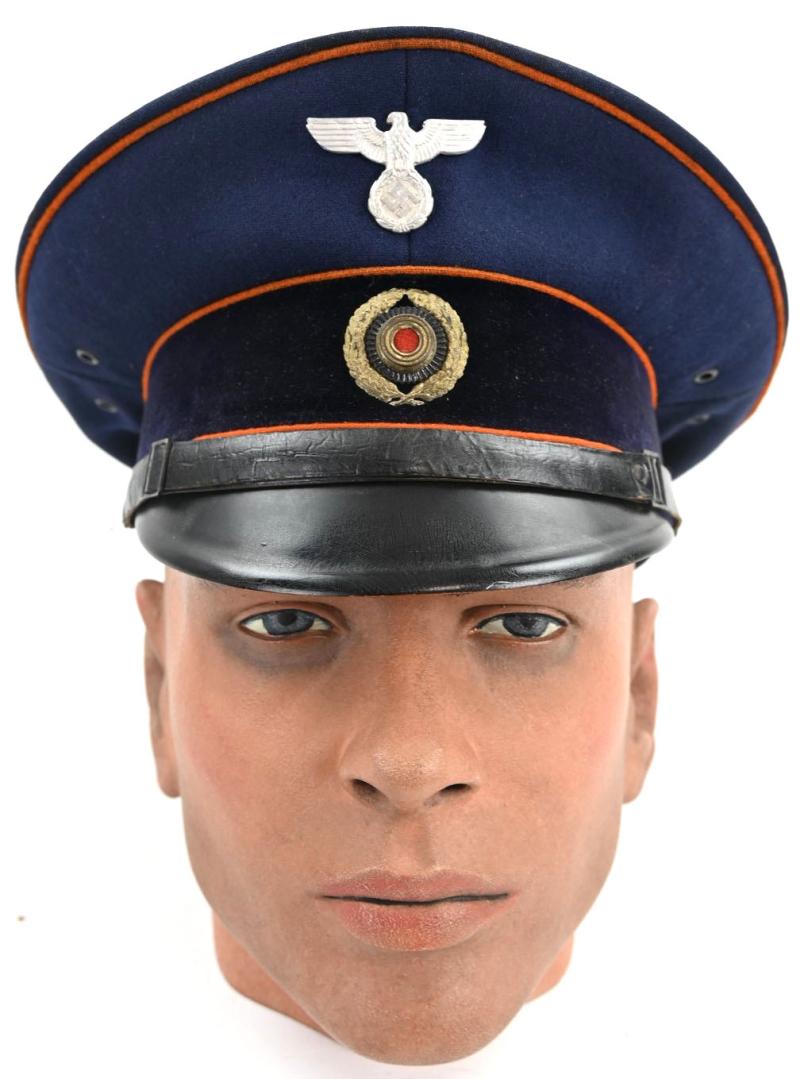 German Third Reich Postal Officer's visor cap