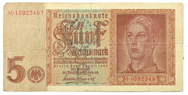 German Third Reich period Banknote