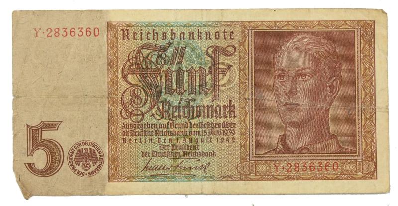 German Third Reich period Banknote