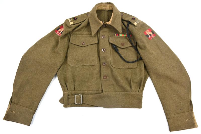 British WW2 Battledress 'Burma Rifles' 12th Army