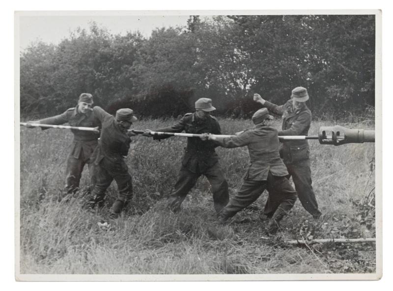 German WH Press Photo 'Carentan' France