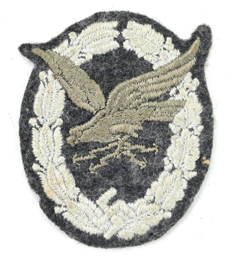 German LW Air Gunner Cloth Badge