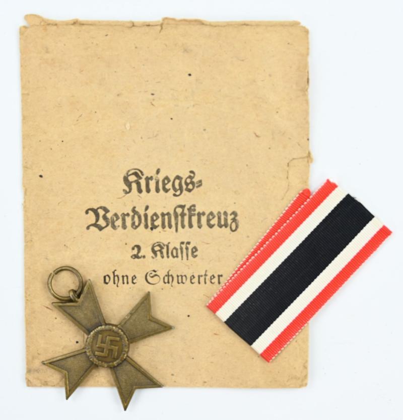 German War Merit Cross 2nd Class without Swords and Pouch