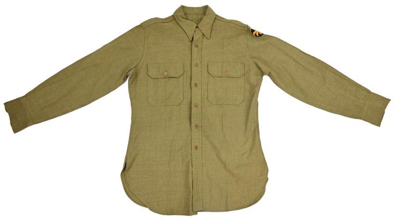 US WW2 Wool 17th Airborne Division Shirt