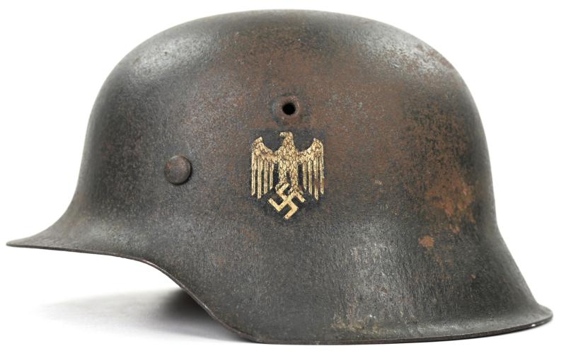 German WH M42 SD Combat Helmet