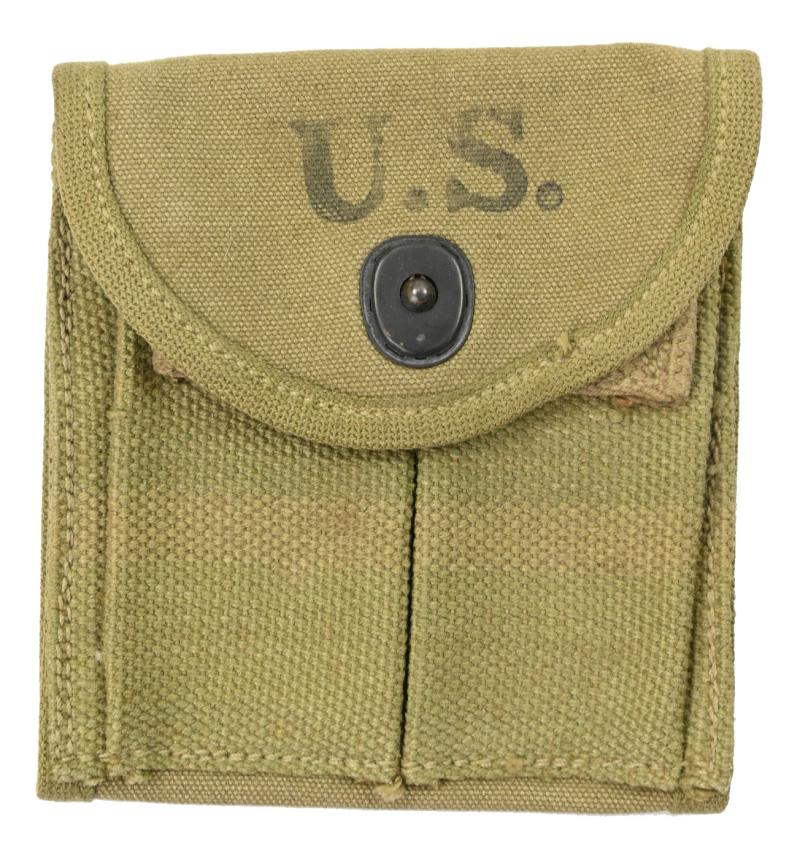 US WW2 M1 Magazine Pouch 'BBS Co. 1943'